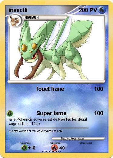 Pokemon insectli