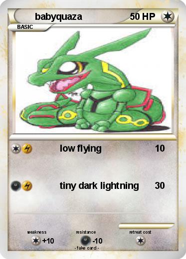 Pokemon babyquaza