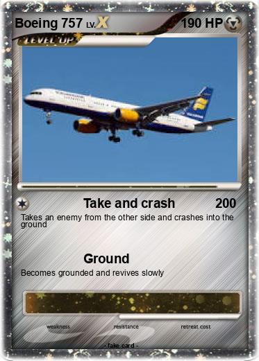 Pokemon Boeing 757
