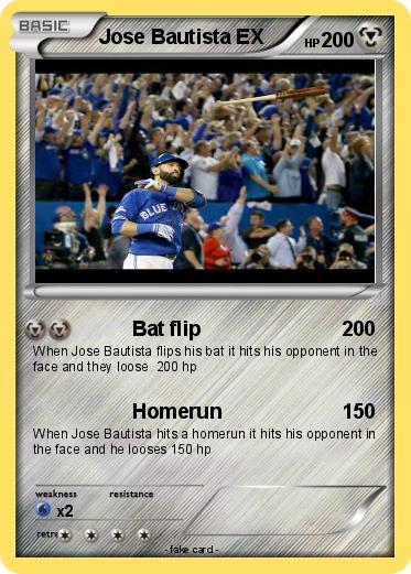 Pokemon Jose Bautista EX
