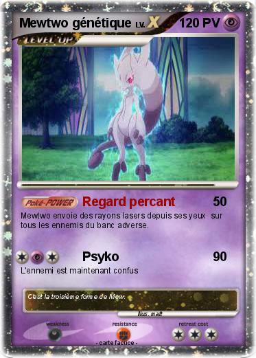 Pokemon Mewtwo génétique