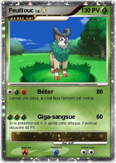 Pokemon Feuillouc