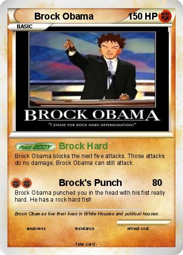 Pokemon Brock Obama