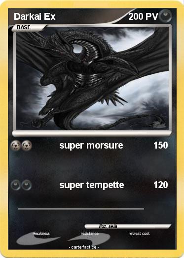 Pokemon Darkai Ex