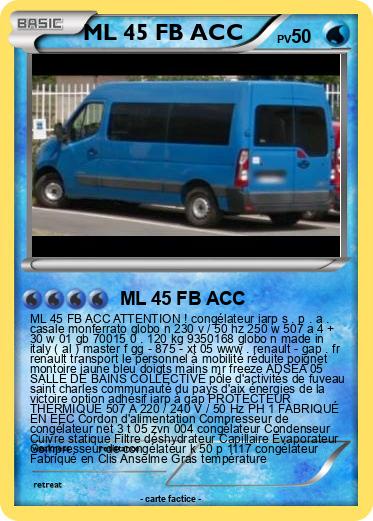 Pokemon ML 45 FB ACC