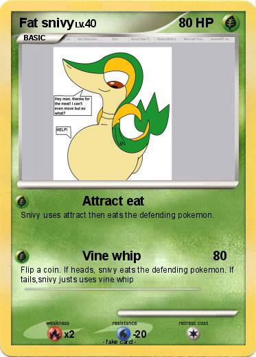 Pokemon Fat snivy