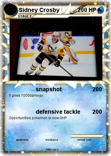 Pokemon Sidney Crosby