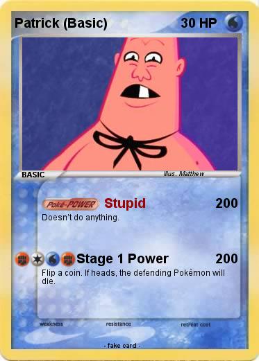 Pokemon Patrick (Basic)