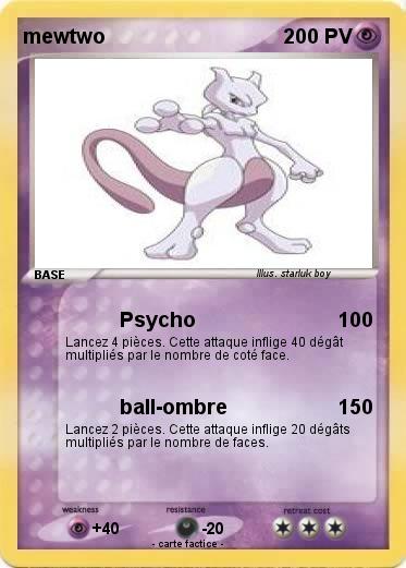 Pokemon mewtwo