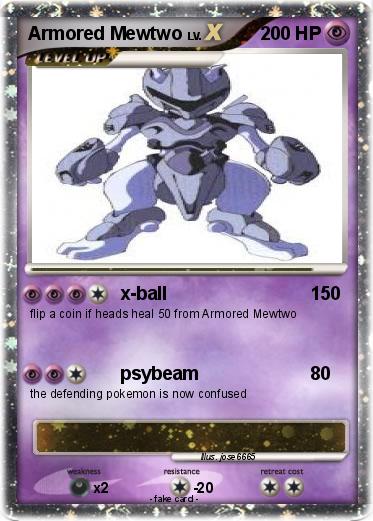 Pokemon Armored Mewtwo
