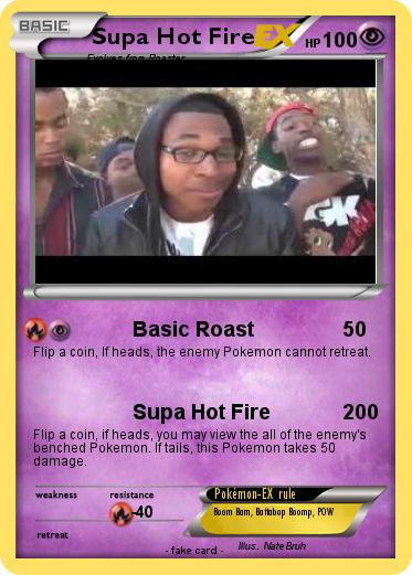 Pokemon Supa Hot Fire