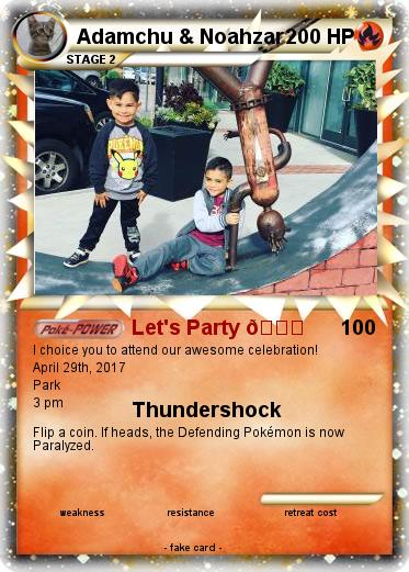 Pokemon Adamchu & Noahzar