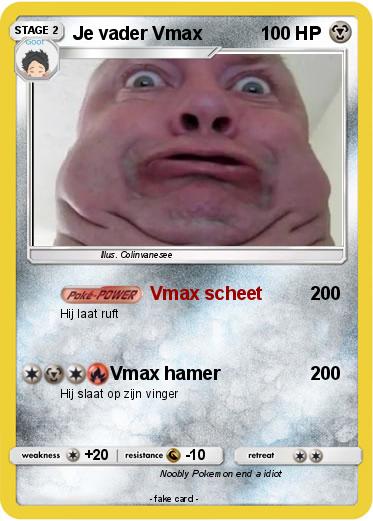 Pokemon Je vader Vmax