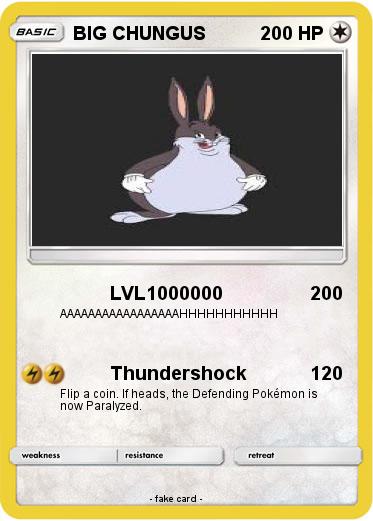 Pokemon BIG CHUNGUS