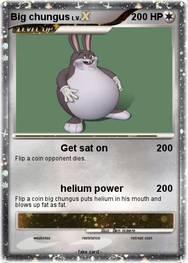 Pokemon Big chungus