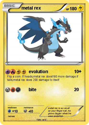 Pokemon metal rex