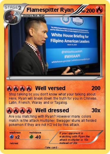 Pokemon Flamespitter Ryan