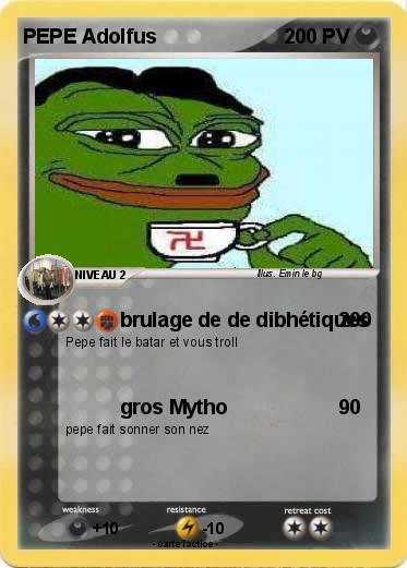 Pokemon PEPE Adolfus