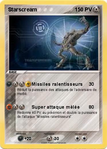 Pokemon Starscream