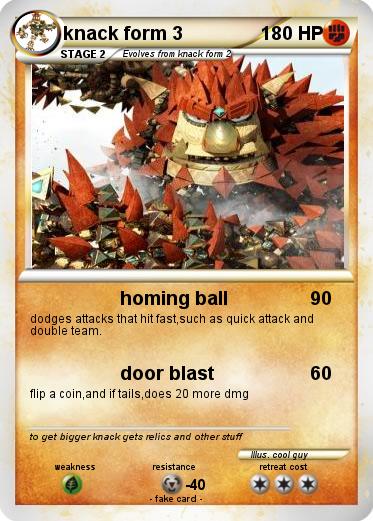 Pokemon knack form 3