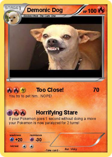 Pokemon Demonic Dog