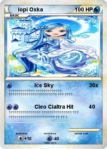 Pokemon Iopi Oxka