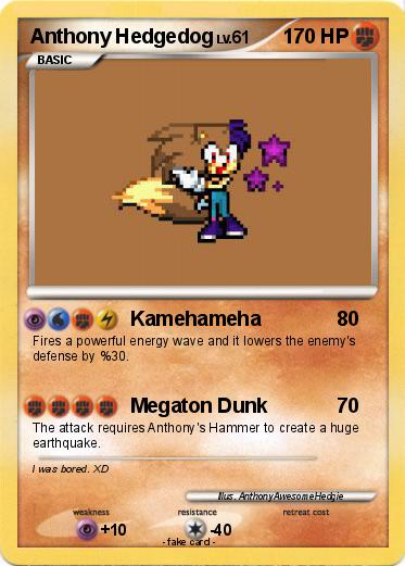 Pokemon Anthony Hedgedog