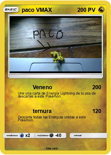 Pokemon paco VMAX