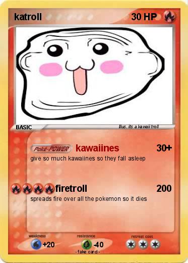 Pokemon katroll