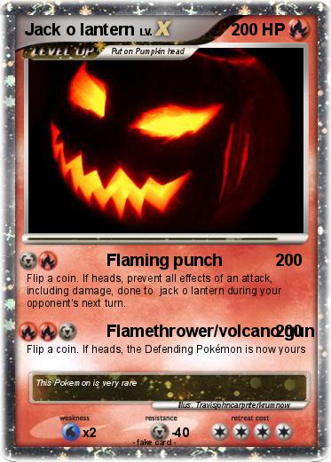 Pokemon Jack o lantern
