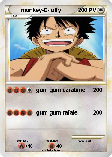 Pokemon monkey-D-luffy