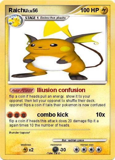 Pokemon Raichu