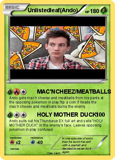 Pokemon Unlistedleaf(Ando)