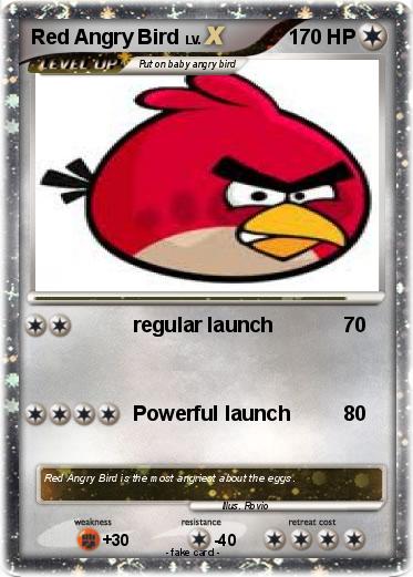 Pokemon Red Angry Bird