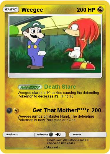 Pokemon Weegee