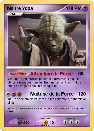 Pokemon Maître Yoda