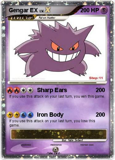 Pokemon Gengar EX