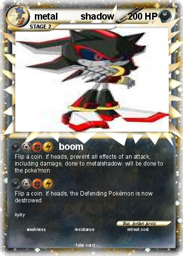 Pokemon metal         shadow