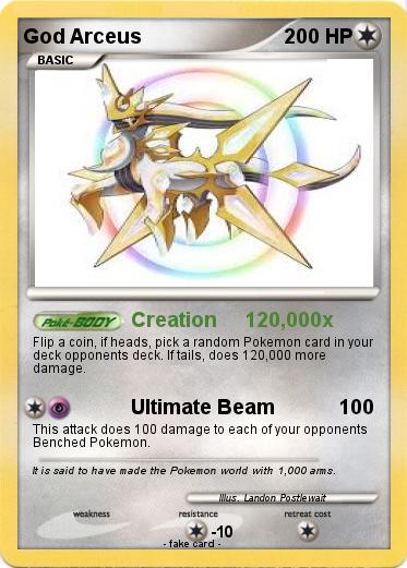 Pokemon God Arceus