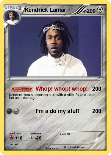 Pokemon Kendrick Lamar