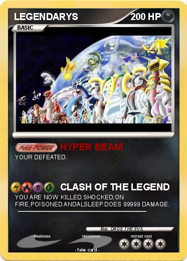 Pokemon LEGENDARYS
