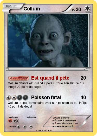Pokemon Gollum