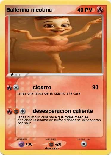 Pokemon Ballerina nicotina