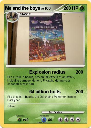 Pokemon Me and the boys