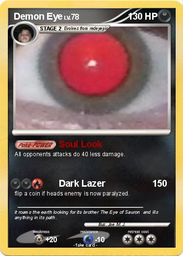 Pokemon Demon Eye