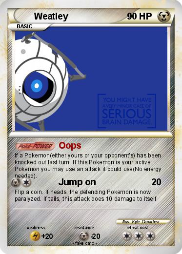 Pokemon Weatley