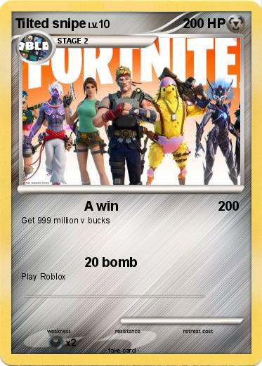 Pokemon Tilted snipe