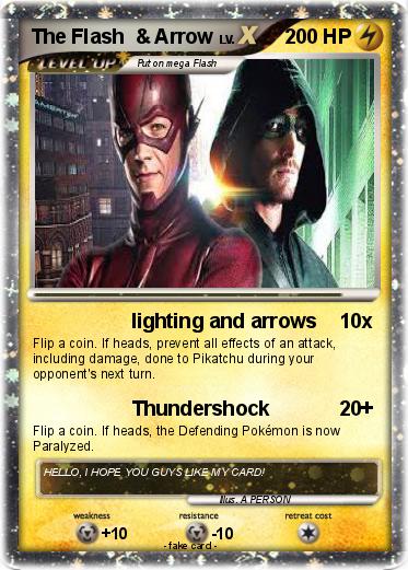 Pokemon The Flash  & Arrow