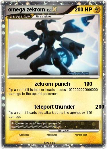 Pokemon omega zekrom