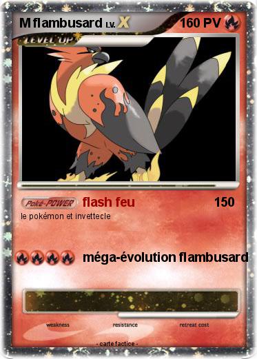 Pokemon M flambusard
